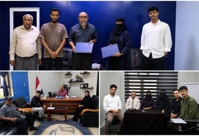 اتفاقية ميديا ساك مع جامعة حضرموت وتعز وعدن
